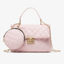 Milão Conjunto Bolsa e Carteira - Rosé