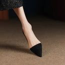 Marselha Sapato Feminino Salto Alto De Bico Fino