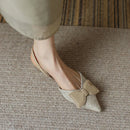 Vernet Sapato Feminino Salto Baixo Com Laçinho - Cinza