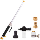 Esguicho de Mangueira com Haste Longa + Kit para Lavar Carro