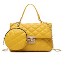 Milão Conjunto Bolsa e Carteira - Amarelo