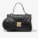 Milão Conjunto Bolsa e Carteira - Preto