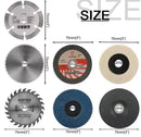 5/10 pçs 75mm disco de corte circular lâmina serra rebolo disco moagem para moagem ferro corte ângulo moedor acessório